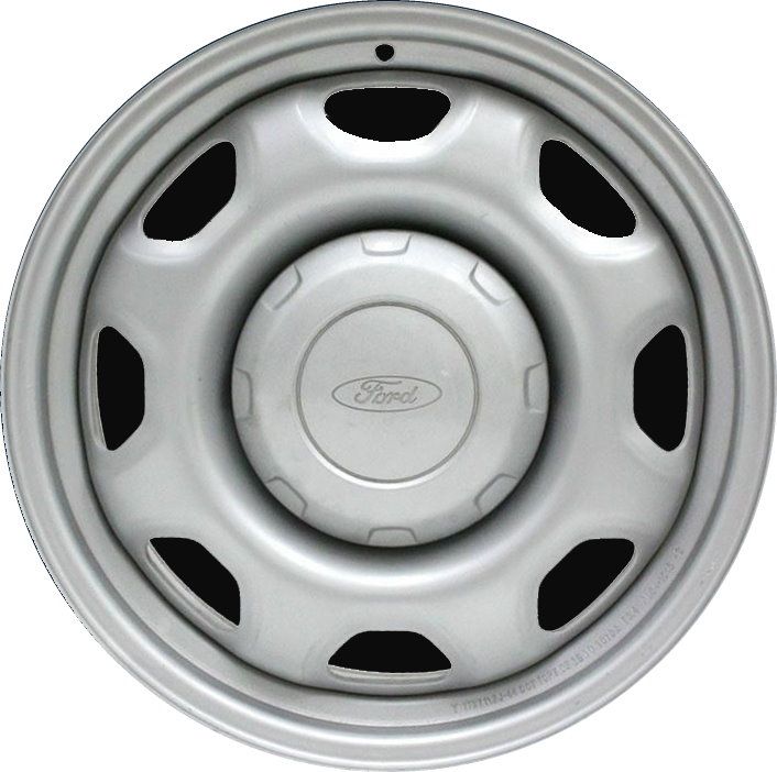 Ford Expedition 2010-2024, F-150 2010-2024 powder coat silver 17x7.5 steel wheels or rims. Hollander part number STL3857/3996, OEM part number AL3Z1015B, FL3Z1015A.