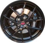 ALY68830U45 Subaru WRX BBS Wheel/Rim Black Painted #28111VA140