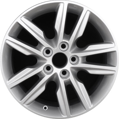 Toyota Avalon 2013-2015 powder coat silver or machined 17x7 aluminum wheels or rims. Hollander part number ALY69623U, OEM part number 4261107060.