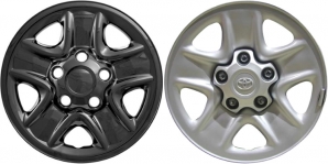 IMP-77BLK/8000GB Toyota Tundra Black Wheel Skins (Hubcaps/Wheelcovers) 18 Inch Set