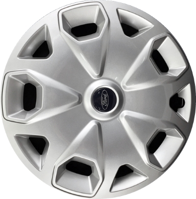 Ford Transit Connect 2014-2018, Plastic 10 Slot, Single Hubcap or Wheel Cover For 16 Inch Steel Wheels. Hollander Part Number H7065.