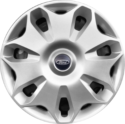 Ford Transit Connect 2014-2018, Plastic 7 Split Spoke, Single Hubcap or Wheel Cover For 16 Inch Steel Wheels. Hollander Part Number H7066.