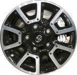 ALY75157U45.PB01MA Toyota Tundra TRD Wheel/Rim Black Machined #426110C170