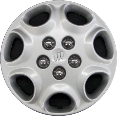 Buick Regal 1998-2004, Plastic 7 Spoke, Single Hubcap or Wheel Cover For 15 Inch Steel Wheels. Hollander Part Number H1150.