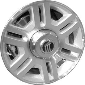Mercury Monterey Wheel ALY3562 Silver Machined