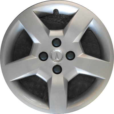 Pontiac G5 2009-2010, Plastic 5 Spoke, Single Hubcap or Wheel Cover For 15 Inch Steel Wheels. Hollander Part Number H5145.