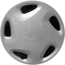 Toyota Tacoma 1997-2000, Plastic 5 Spoke, Single Hubcap or Wheel Cover For 14 Inch Steel Wheels. Hollander Part Number H61100.