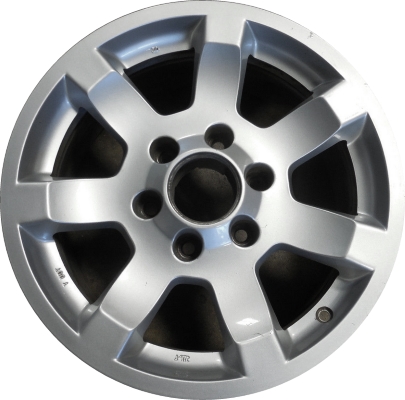 Nissan Armada 2004-2007, Titan 2004-2007 powder coat silver 17x7.5 aluminum wheels or rims. Hollander part number 62435, OEM part number 403007S310, 403007S300.