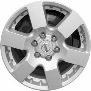 Nissan Frontier 2005-2008, Pathfinder 2005-2007, Xterra 2005-2008 powder coat silver or charcoal machined 16x7 aluminum wheels or rims. Hollander part number 62463/62448, OEM part number 40300ZS16A, 40300ZS16D, 40300EA510, 40300EA51C.