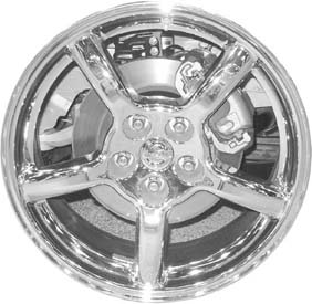 Nissan 350Z wheel ALY62454  chrome