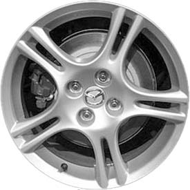 Used Mazda MX-5 Miata Wheel ALY64865 Silver Painted