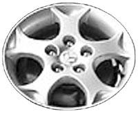 Mazda MPV Wheel ALY64869 Silver