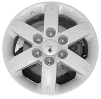 Mitsubishi Montero Wheel ALY65807 Silver Painted