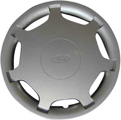 Ford E-150 2004-2008, Plastic 7 Slot, Single Hubcap or Wheel Cover For 16 Inch Steel Wheels. Hollander Part Number H7040.