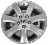 Acura TL Wheel ALY71728 Silver Machined
