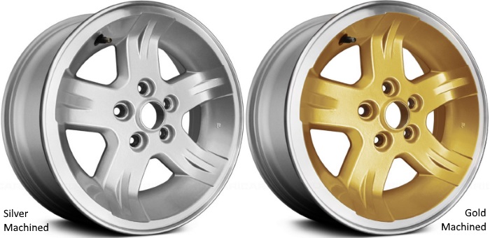 Jeep Wrangler Wheel ALY9050 Silver Painted w/ Machined Lip