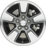 ALY9084U30.LC29MA Jeep Liberty Wheel/Rim Charcoal Machined #1CG33CDMAB