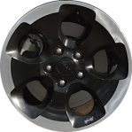 ALY9119U91.LB01POLS Jeep Wrangler Wheel/Rim Black Polished #1XA51DX8AA