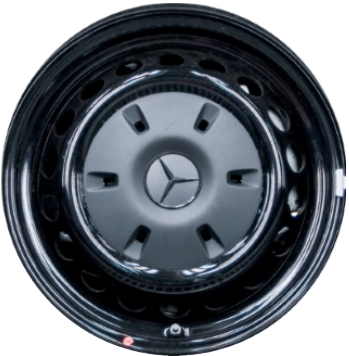 Freightliner Sprinter 1500 2019-2021, Sprinter 2500 2007-2021, Sprinter 1500 2019-2025, Sprinter 2500 2011-2025 eSprinter 2024-2025 powder coat black 16x6.5 steel wheels or rims. Hollander part number STL2354U45/85404, OEM part number 1.40148E+11.