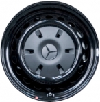 STL2354U45/85404 Freightliner, Mercedes Sprinter 1500, 2500 Wheel Steel Black #90746014800940