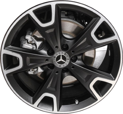 Aly Mercedes Benz Gla250 Wheel Black Machined x36