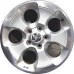 ALY9119U90.PS08 Jeep Wrangler Wheel/Rim Silver Machined #1XA51DD5AA