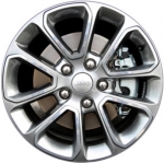 ALY9136U90 Jeep Grand Cherokee Wheel/Rim Grey Machined #1VH40DD5AA