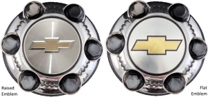 C5655C/C5129C-CHEV Astro, Avalanche, Express, Silverado, Suburban, Tahoe OEM Chrome Center Cap