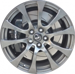 ALY74319 Lexus RC F Wheel/Rim Charcoal Painted #4261A24060