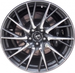 ALYLF080 Lexus RC F Wheel/Rim Charcoal Polished #4261124770