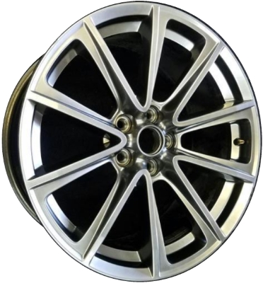 Ford Mustang 2015-2017 powder coat hyper grey 19x8.5 aluminum wheels or rims. Hollander part number ALY10031U78.LS1, OEM part number FR3Z1007C.