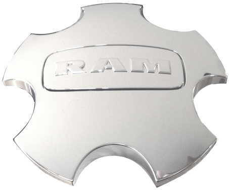 C2455U01 Dodge Ram 1500 OEM Chrome Center Cap #68171981AA