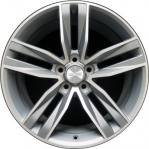 ALY5761U35 Chevrolet Camaro Wheel/Rim Grey Machined #22998074