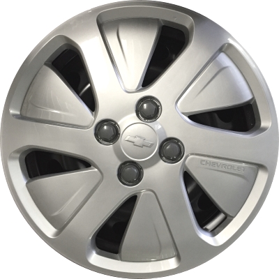 OEM Wheel Center Cap Emblem Cover 53mm Silver For CHEVROLET 2010-2015 Spark 