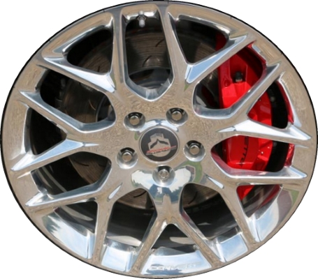 ALY5738 Chevrolet Corvette Wheel Polished #23288857