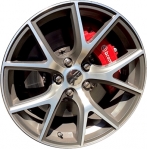 ALY9173U90 Jeep Grand Cherokee SRT Wheel/Rim Grey Polished #5XV75RD6AB