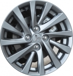 ALY65853U35 Mitsubishi Mirage G4 Wheel/Rim Grey Painted #4250D688