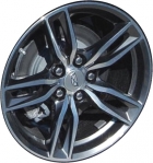 ALY4716HH Cadillac CTS Wheel/Rim Charcoal Machined #23492302