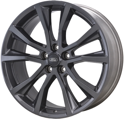 Ford Explorer 2016-2019 powder coat charcoal 20x8.5 aluminum wheels or rims. Hollander part number ALY10113, OEM part number HB5Z1007A.