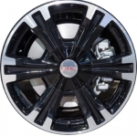 ALY5772U45/5810 GMC Terrain Wheel/Rim Black Machined #84065252