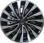 ALY10130U45 Lincoln MKZ Wheel/Rim Black Machined #HP5Z1007F