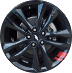 ALYGR073U45 Chevrolet Malibu Redline Wheel/Rim Black Painted #23413255