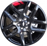 ALYGT041U45 Chevrolet Blazer, Traverse Redline Wheel/Rim Black Painted #23454165