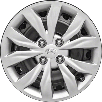 Hyundai i10 14 Stylish Gloss White Wheel Cover Hub Caps x4 