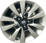 ALY70927 Hyundai Elantra Wheel/Rim Grey Painted #52910G3400
