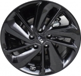 ALY74763U45/74764 KIA Niro Wheel/Rim Black Painted #G5529AB000BK