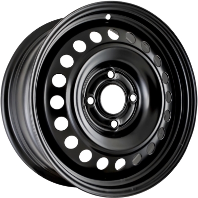 Nissan Kicks 2018-2025 powder coat black 16x6 steel wheels or rims. Hollander part number STL62791, OEM part number 40300-5RB0E.