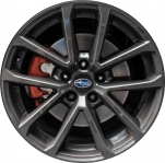 ALY68851/68887 Subaru WRX Wheel/Rim Charcoal Painted #28111VA170
