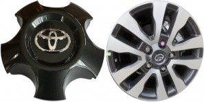 C69533U02 Toyota Sequoia, Tundra OEM Charcoal Center Cap #4260B-0C090