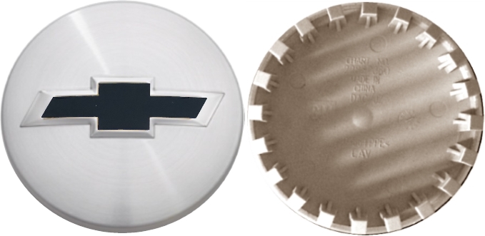 C5913 Chevrolet Colorado, Silverado 1500, Suburban, Tahoe OEM Brushed Center Cap #84267795